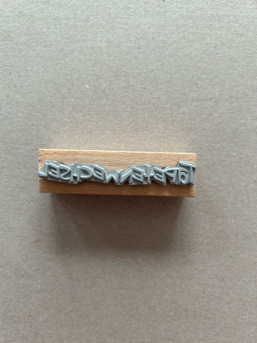 Stempel: Motivstempel Tapetenwechsel – Gebraucht aus Neu St.Johann von har_f865 1