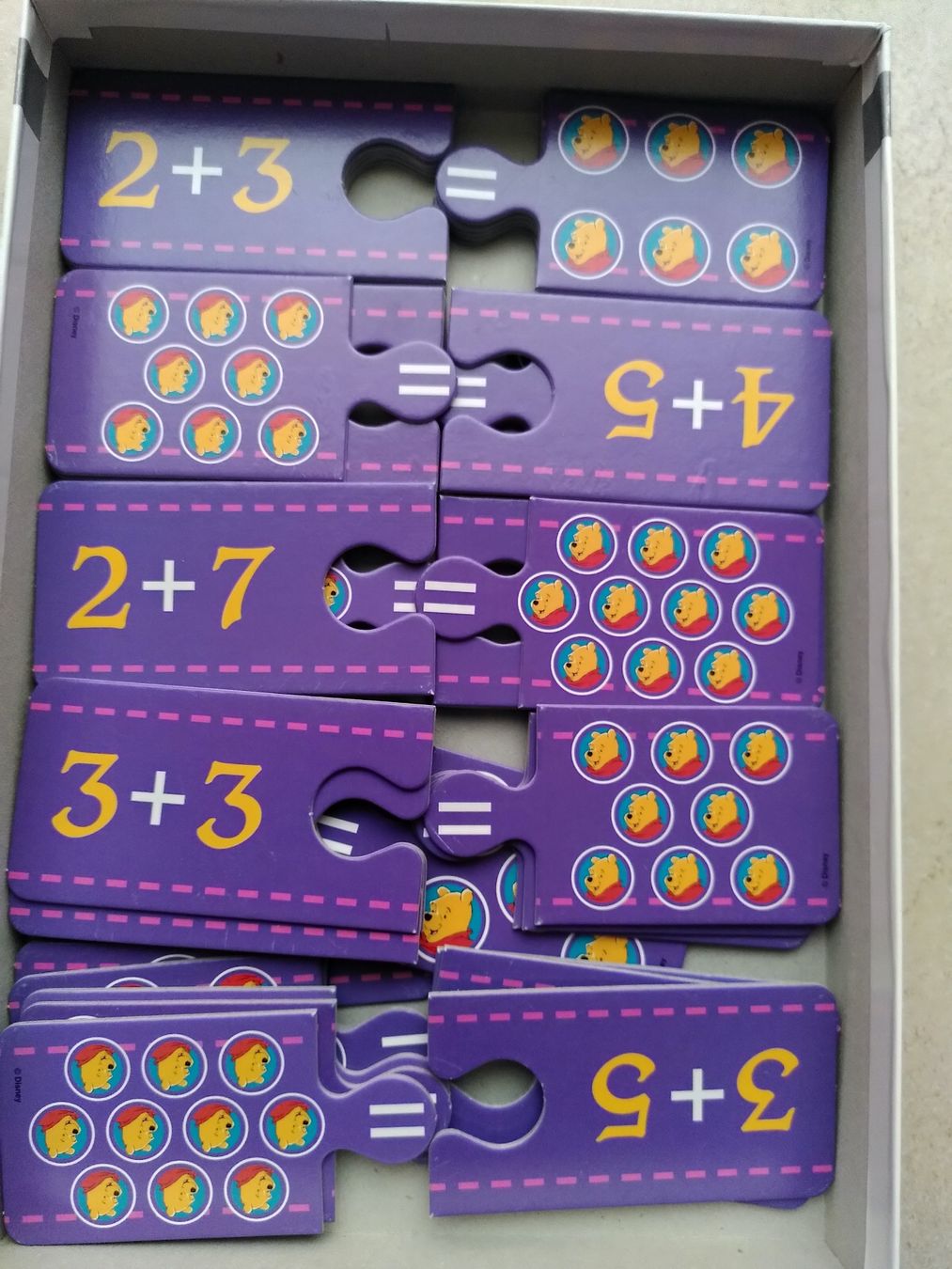 Spiele: 1+2=3 WINNIE THE POOH/ RECHENPUZZLE – Gebraucht aus Brugg AG von olamim 2