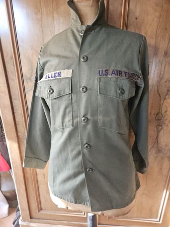 veste chemise armée US vintage sous officier