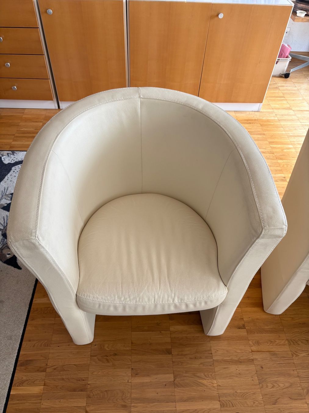 Poltrone: 2er Set Sessel Weiss. Sehr bequem. – Usato da Frick venduto da Rukki 1