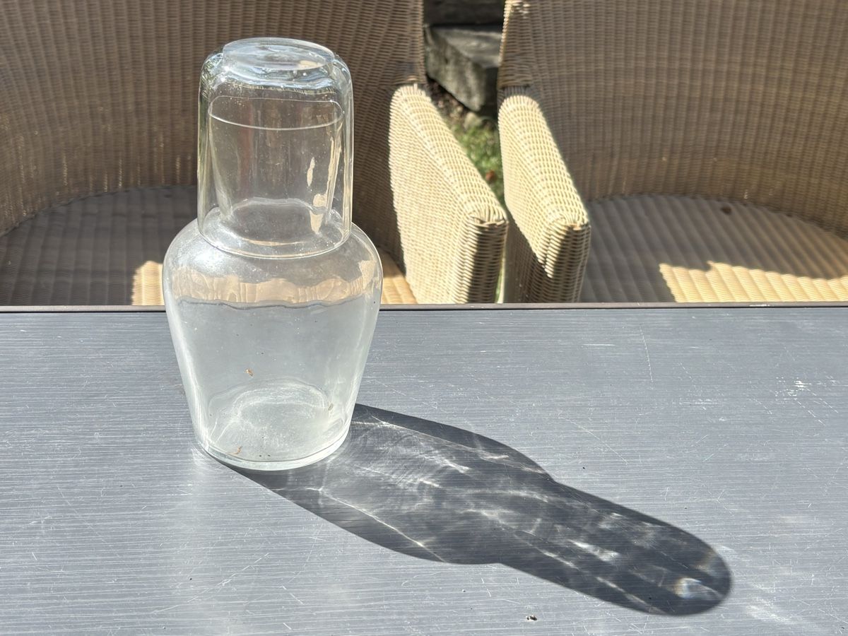 Carafes: Glaskaraffe mit Trinkglas – D'occasion à Winterthur par umu_t9qd 1