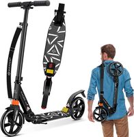 KESSER Cityroller Scooter 205mm Schwarz