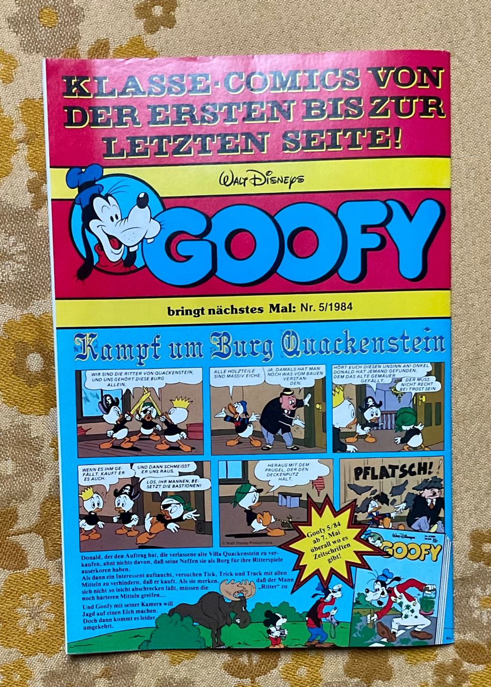 BD: Goofy Heft Nr 4 von 1984 – D'occasion à Endingen par nathan05 9