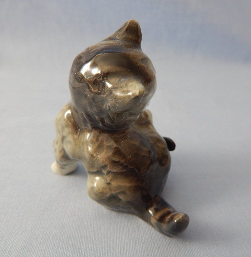 Statuette: Kleine Goebel Katze mit Marienkäfer, 6 cm – Nuovo (secondo la descrizione) da Gränichen venduto da Tonio 1