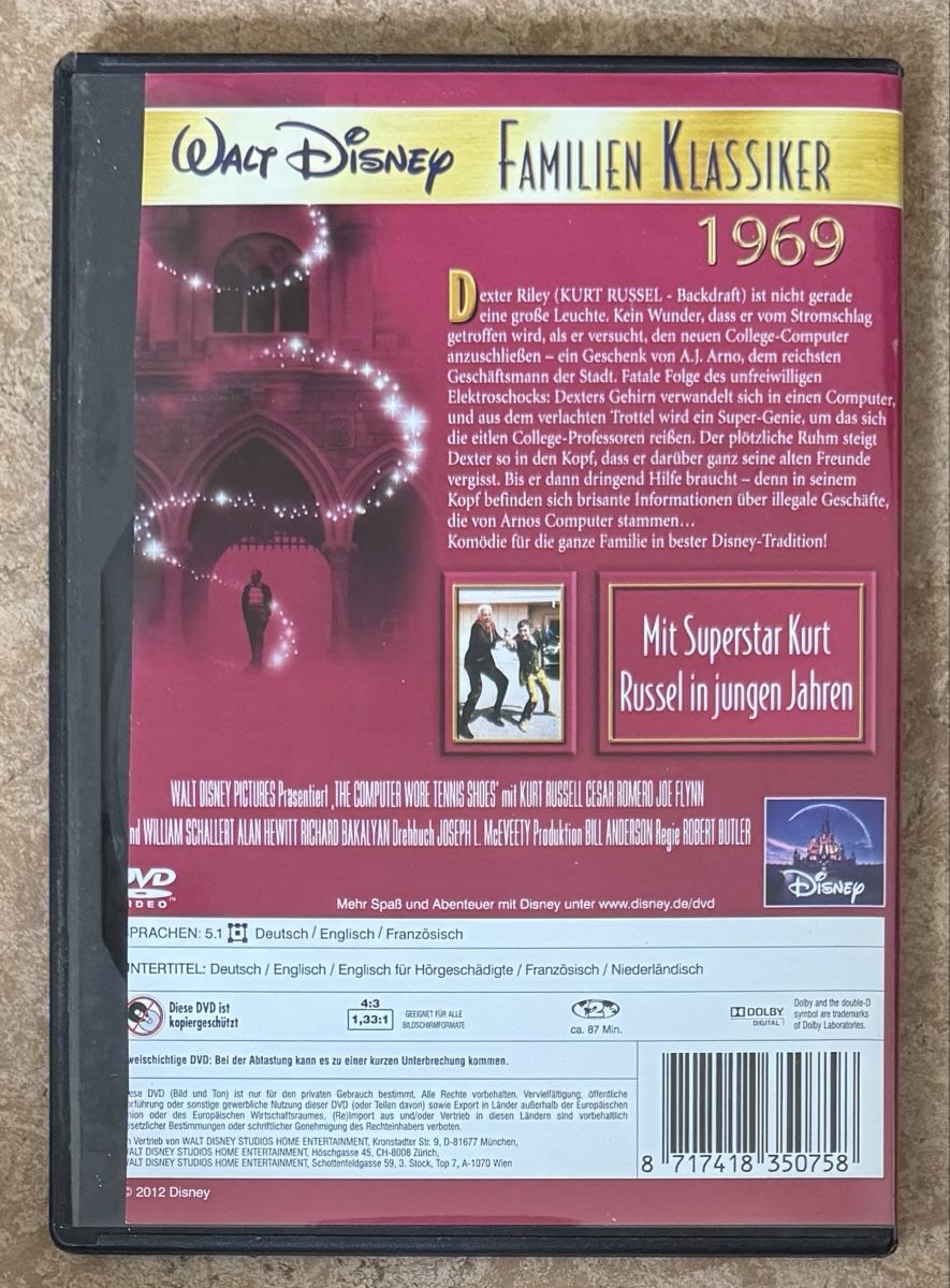 Tutti i DVDs: SUPERHIRN IN TENNISSCHUHEN – Nuovo (secondo la descrizione) da Dietikon venduto da AndreaSch01 1