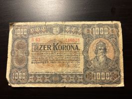 Billet Hongrie 🇭🇺 1923