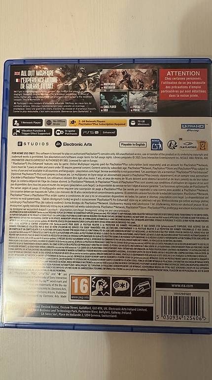 Giochi: Battlefield 6 PS5 – Usato da St-Aubin FR venduto da rvvong 2