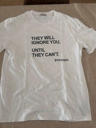 Palm Angels T-Shirt Schmetterling Weiss Grösse Unbekannt