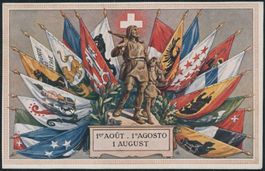 CH Pro Patria - Bundesfeierkarten - Mitläufer