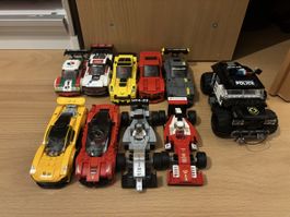 Lot de 10 voitures lego (speed champions incluses)