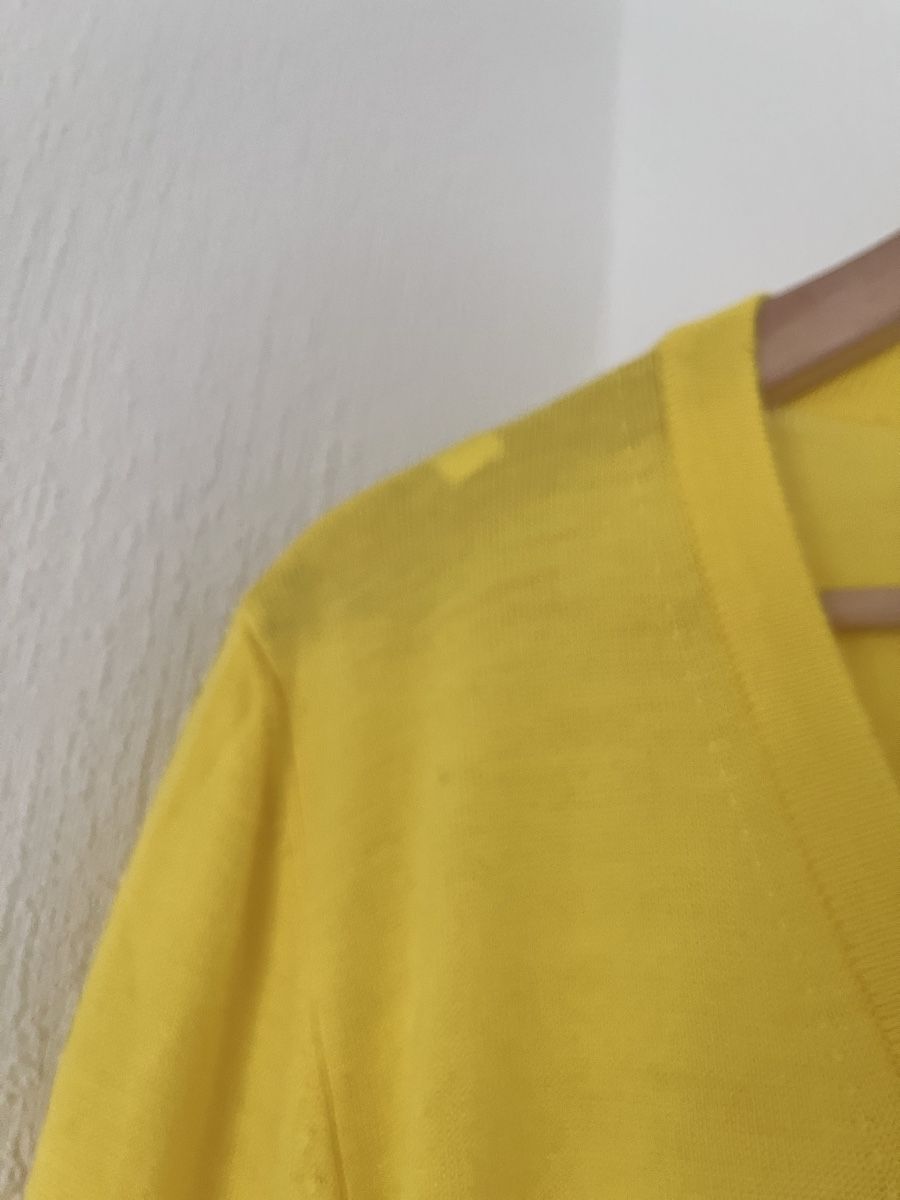 Peter Hahn Maglioni & Felpe: Cardigan Peter Hahn yellow size 44 with spots – Usato da Lausanne venduto da Danash 3