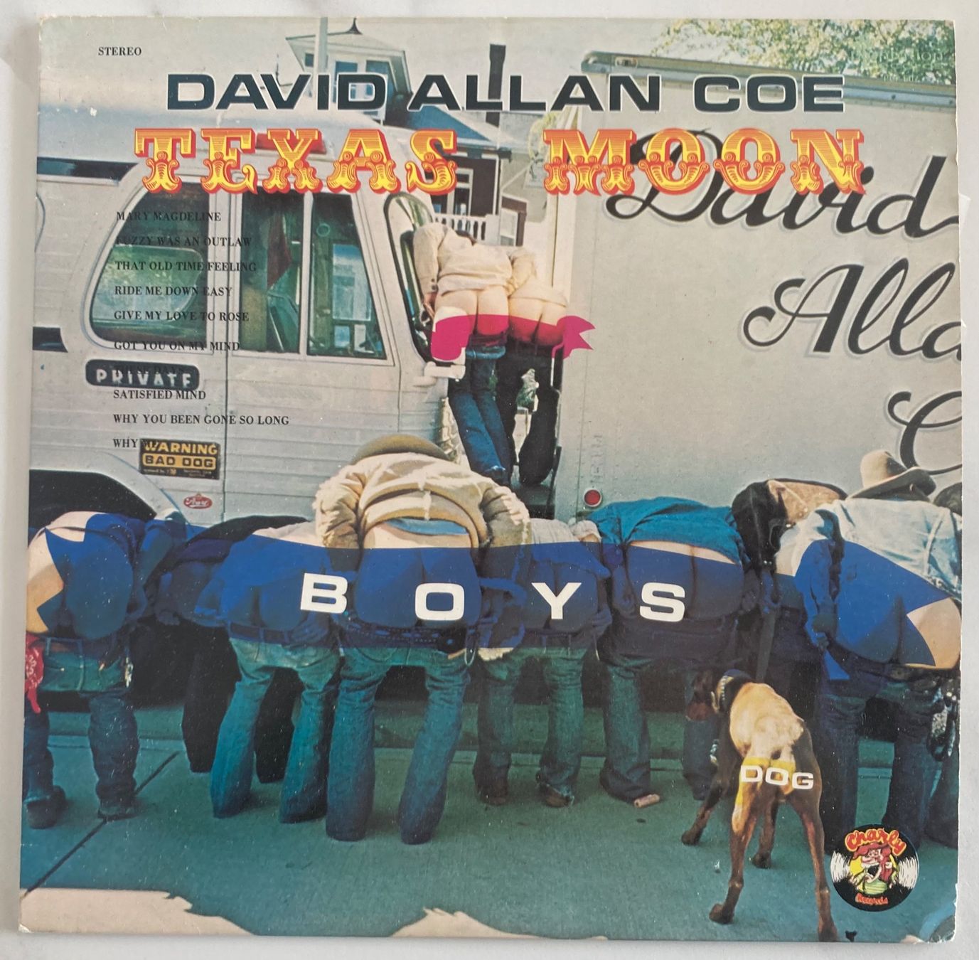 Dischi in vinile: DAVID ALLAN COE - TEXAS MOON – Usato da Poliez-Pittet venduto da Newtown-Records