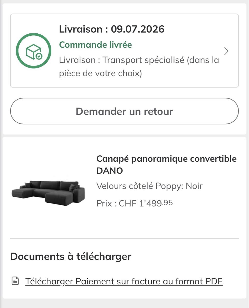 Sofas: Canapé en U – Neu (gemäss Beschreibung) aus Domdidier von thi_q6bz 2