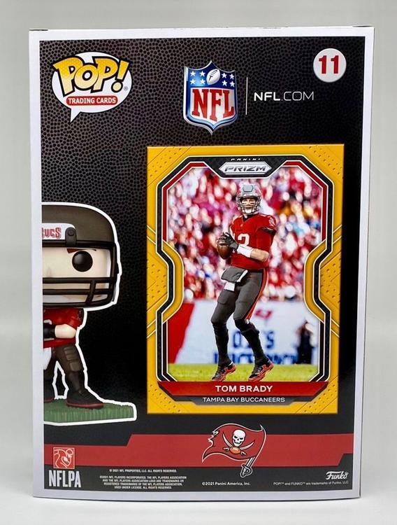 Tom Brady (Tampa Bay Buccaneers) Funko Pop! NFL Panini Trading