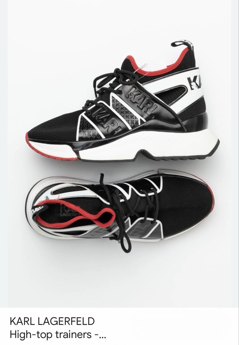 Karl Lagerfeld Scarpe da donna: Basket Karl Lagerfeld T.41 – Usato da Fribourg venduto da VSL-LUXE-BRAND