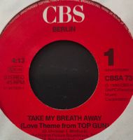 Vinyl Single Berlin - Take My Breath Away (Top Gun)