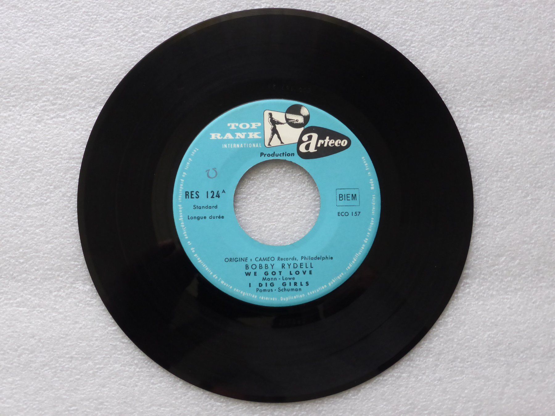 Dischi in vinile: Vinyl Single  EP  BOBBY RYDELL – Usato da Küssnacht am Rigi venduto da Mondkinder 1