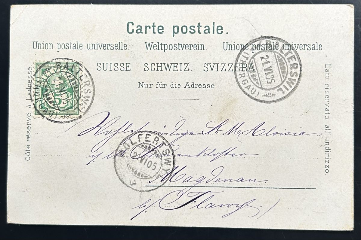 Cartoline postali: Lachen am Zürichsee  – Usato da Horw venduto da Tellbub 1