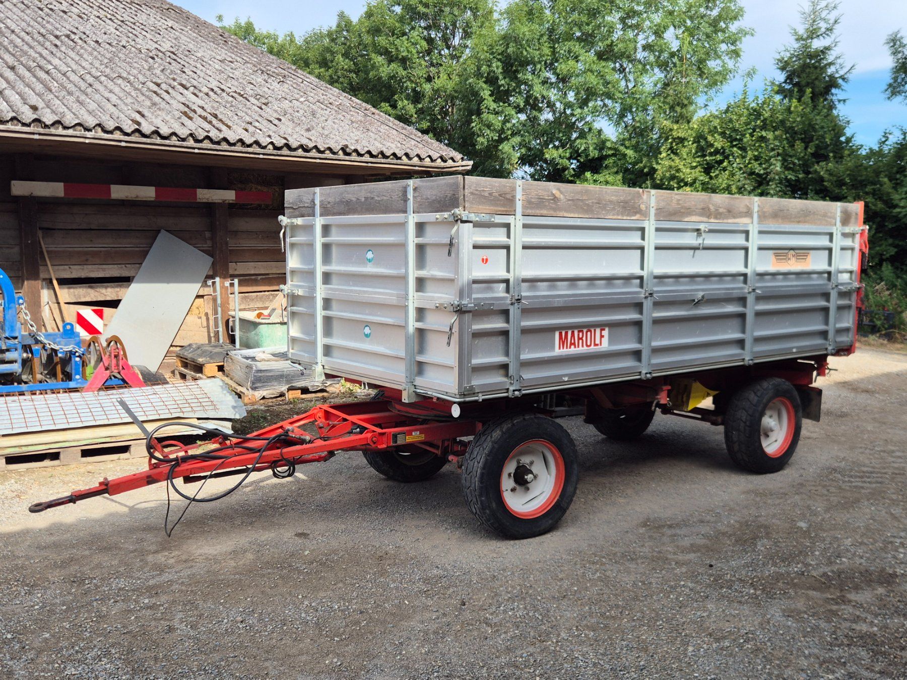 Autoribaltabili: Marolf 3 Seiten Kipper – Usato da Riet (Neftenbach) venduto da JakeDrummingFarmer