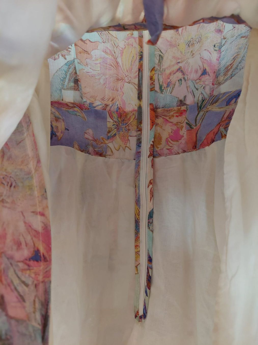 Zimmermann Vestiti: Zimmermann Kleid, Gr. 2/M, Leinen und Baumwolle – Usato da Genève venduto da latestthought 5