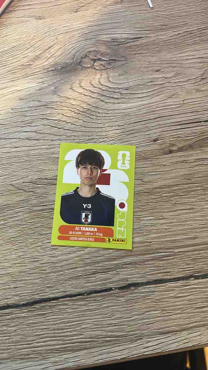 Panini Sammelbilder & Trading cards: Panini AD Tanaka Karte neu – Gebraucht aus Ostermundigen von Tcg-Lego-Store