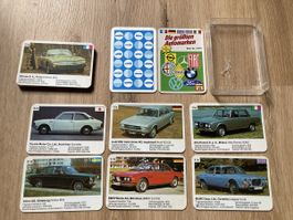 Auto Quartett "Die grössten Automarken" komplett, 50er 60er