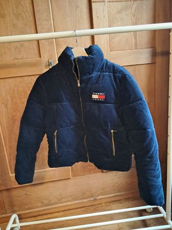 Tommy Hilfiger Cord Winter Jacke XS - Top Zustand!