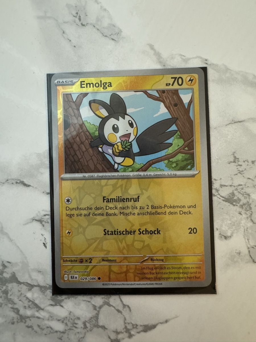 Pokémon Carte collezionabili: Pokemon Emolga Reverse Holo 29 (Schwarze Blitze) – Nuovo (secondo la descrizione) da Winterthur venduto da Bursa.16