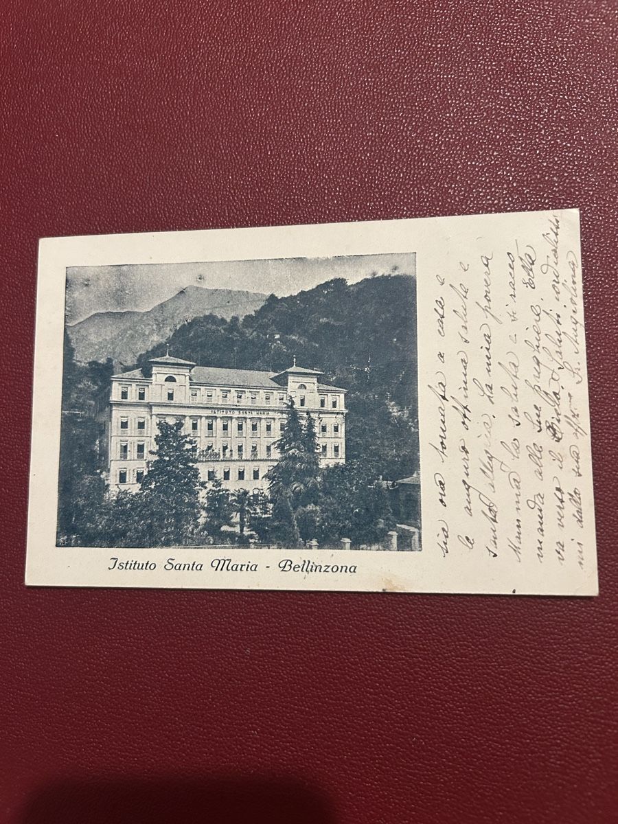Cartes postales: Istituto Santa Maria, Bellinzona  – D'occasion à Breganzona par Milesbo