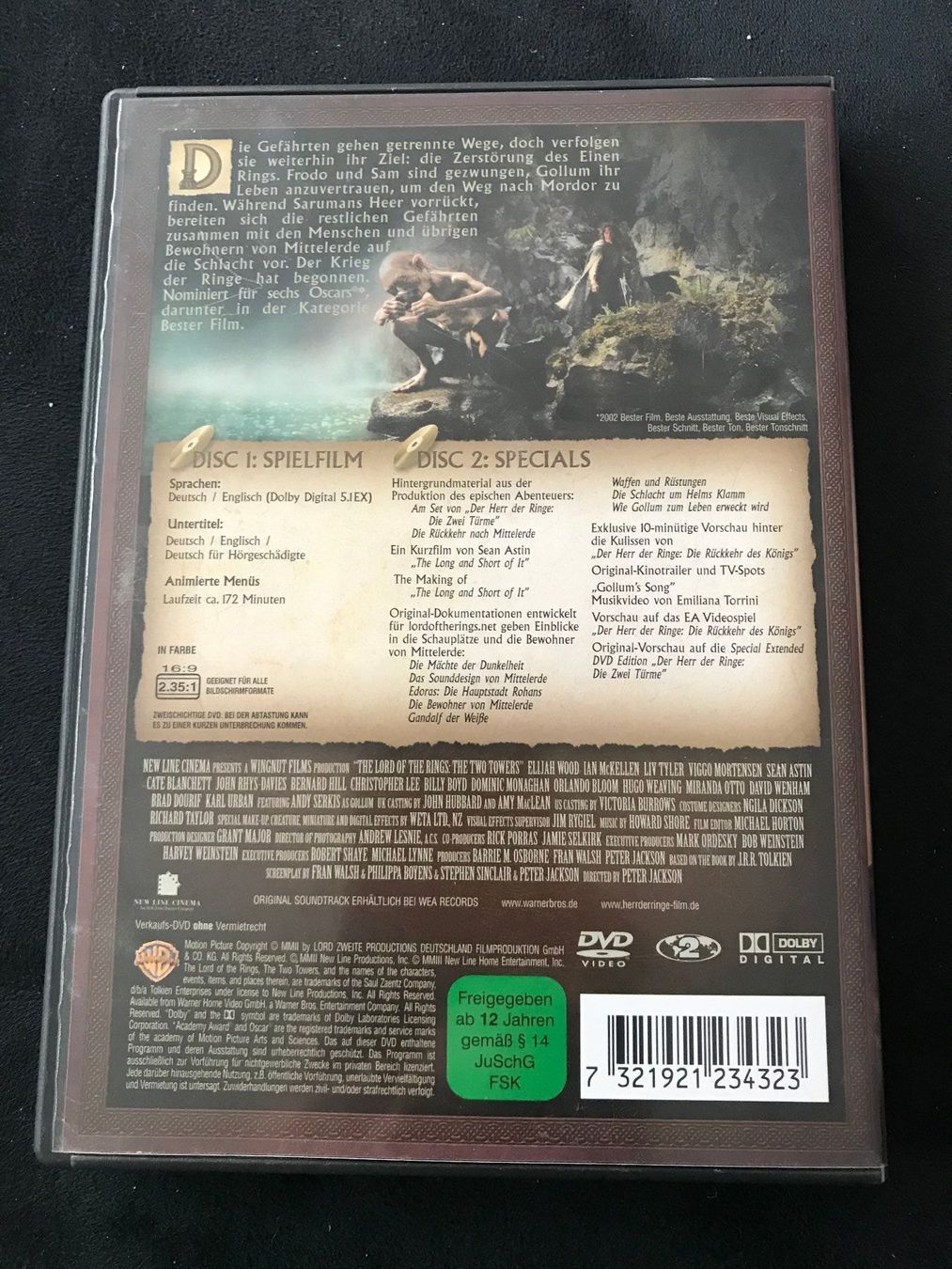Tutti i DVDs: Herr der Ringe 1,2,3 – Usato da Hägendorf venduto da Octagon81 7