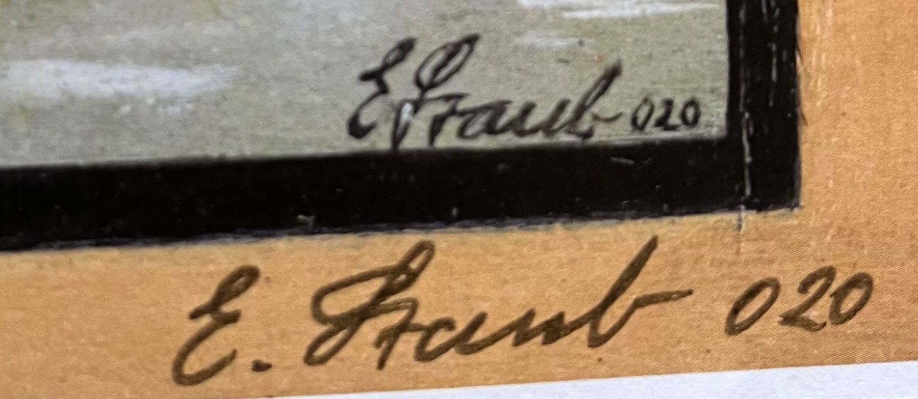 Grafiken & Lithographien: Eric Staub (1942) Offsetgrafik handsigniert – Gebraucht aus Gersau von grafik-kunst 1