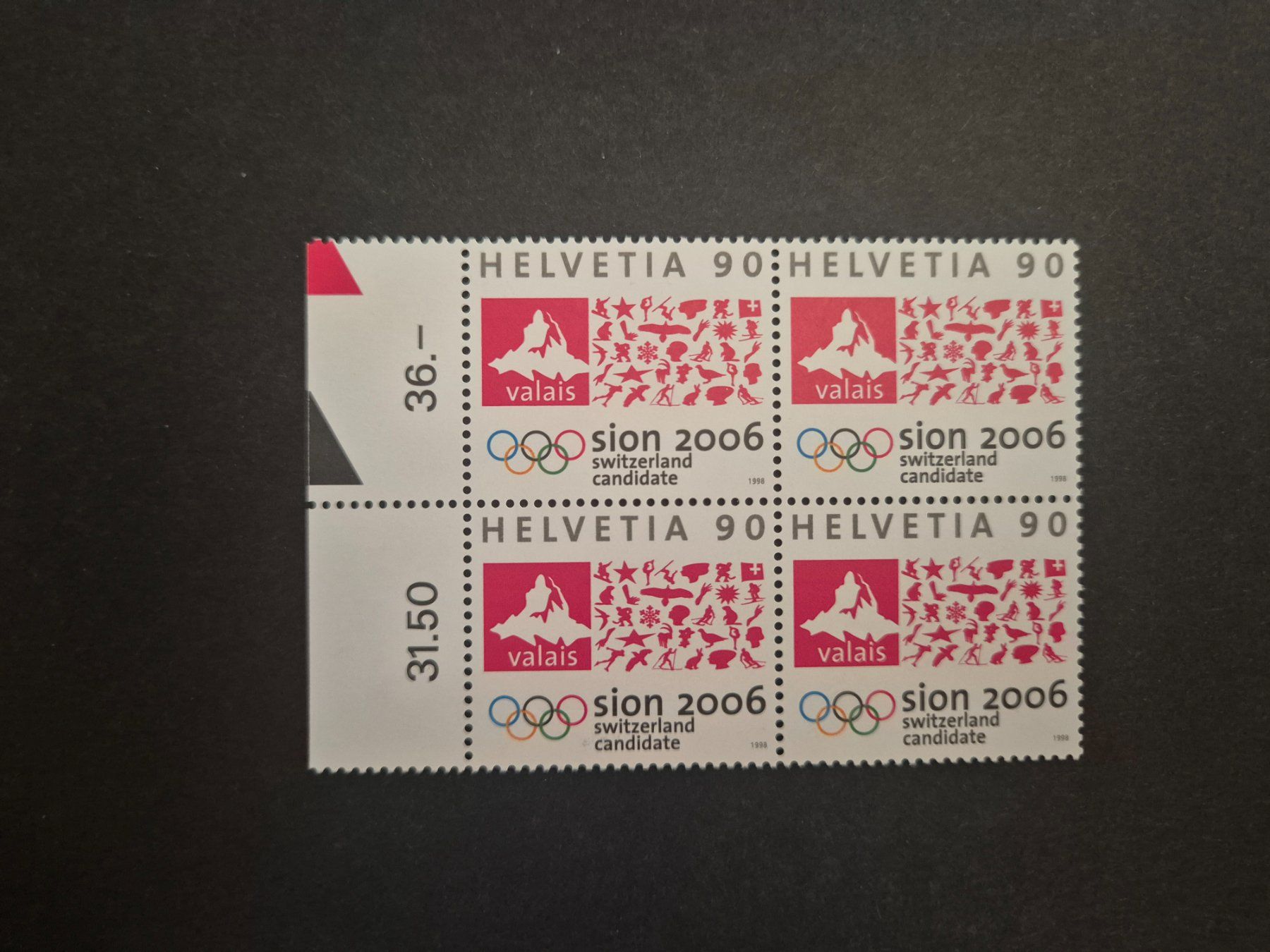 Tutti i francobolli: Briefmarke 1998 – Usato da Vella venduto da Platetg13