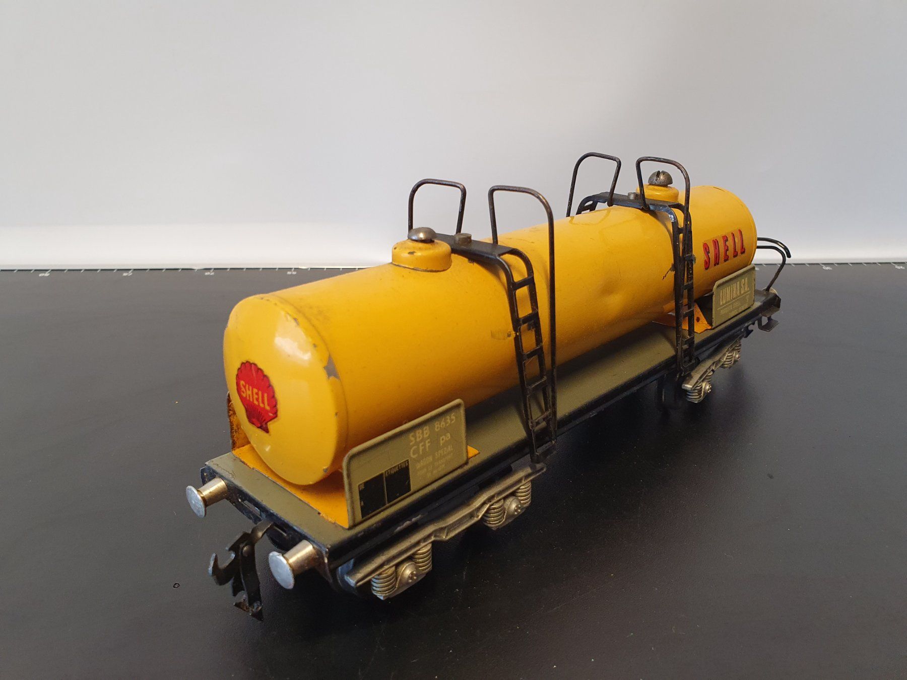 Buco Modellini di ferrovie: BUCO:0: SBB KESSELWAGEN SHELL 4-ACHSIG – Usato da Biglen venduto da taunus82 3
