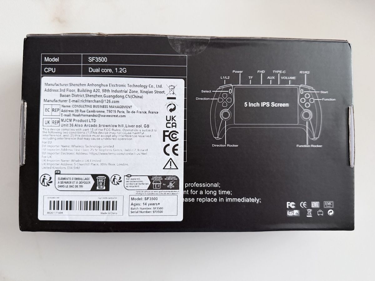 Console: Game Boy SF3500 – Nuovo e nell'imballaggio originale da Schlieren venduto da Kamacho 1