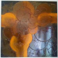 Bild Gemälde Acryl: abstrakt, 1960-70er-Jahre, 76.5x76.5 cm