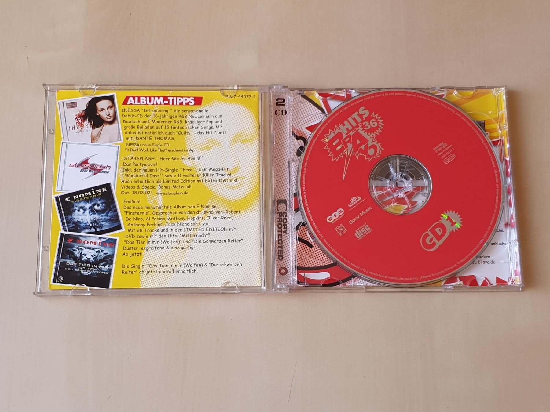 CD: Bravo Hits 36 – Usato da Stansstad venduto da collectorsshop 2