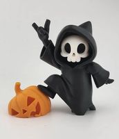 Mini-Sensenmann | Süss-gruselige Halloween-Figur