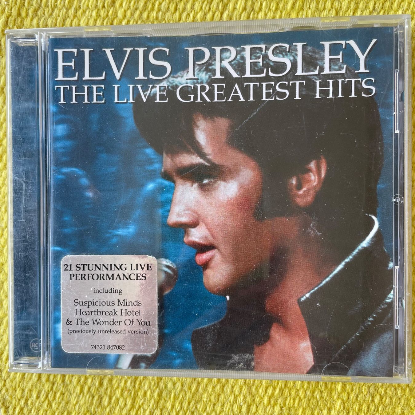 CD: ELVIS PRESLEY-THE LIVE GREATEST – Usato da Rorschacherberg venduto da CD-Roli