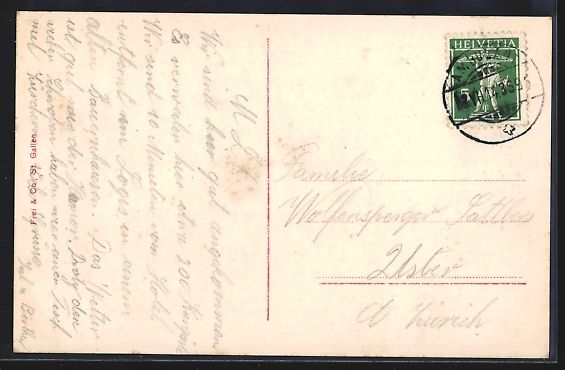 Cartoline postali: Wildhaus, Kurhaus Acker mit Dependancen – Usato da Berlin venduto da bartko-reher 1
