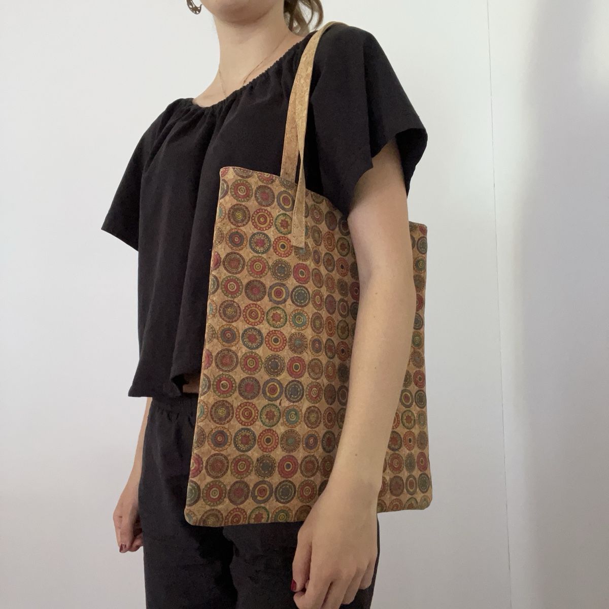 Borse: Schultertasche aus Kork – Usato da Baden venduto da Julikoo