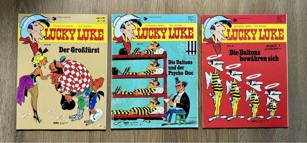 BD: 3 x Lucky Luke Hefte von 1988 und 1992 – D'occasion à Rothrist par Luckywinner