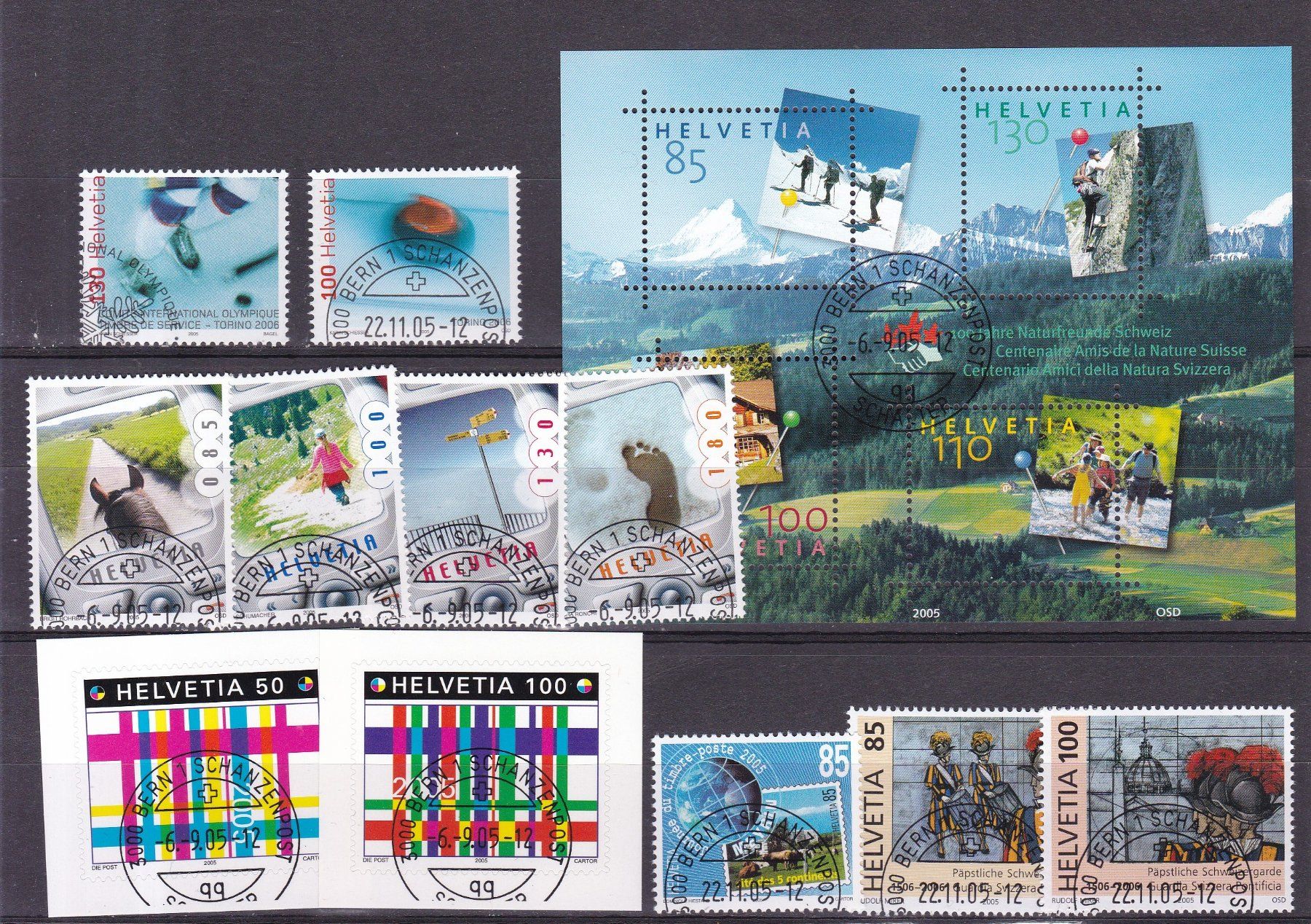 Tutti i francobolli: CH Briefmarken Lot ab 2005, ET – Usato da Münchwilen AG venduto da Nesar 2