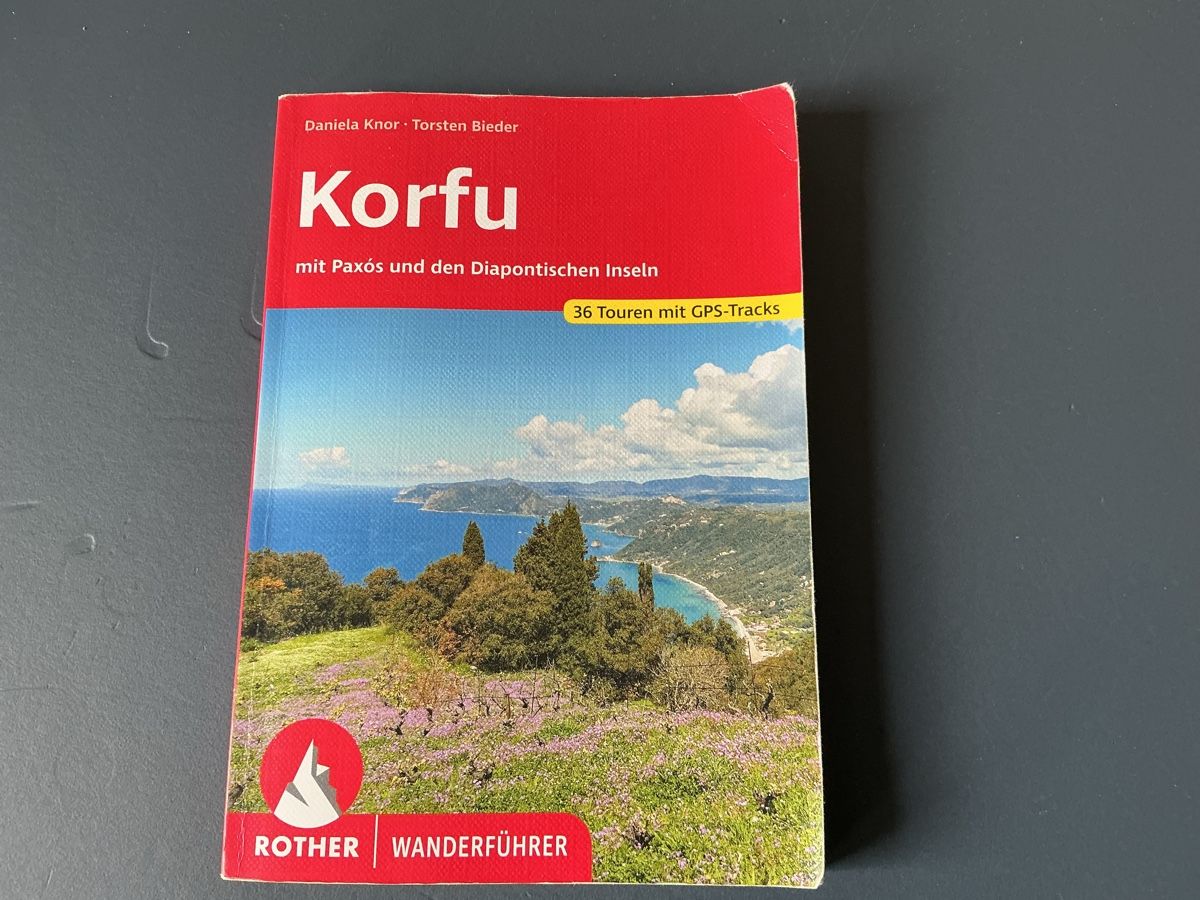Bücher: Rother-Wanderführer Korfu 2024 – Gebraucht aus Schwarzenberg LU von lealea123