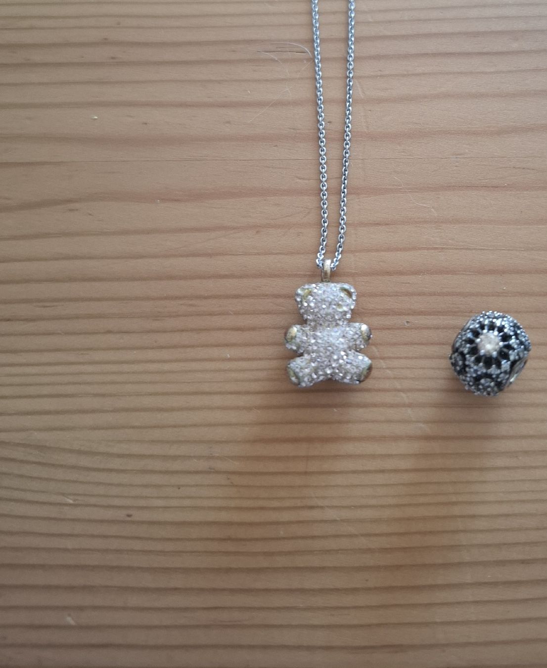 Sonstiger Schmuck: Lot Pandora bead, Swarovski 🐻, Ti Sento chain silver 925 – Gebraucht aus Leysin von Libelluli 1