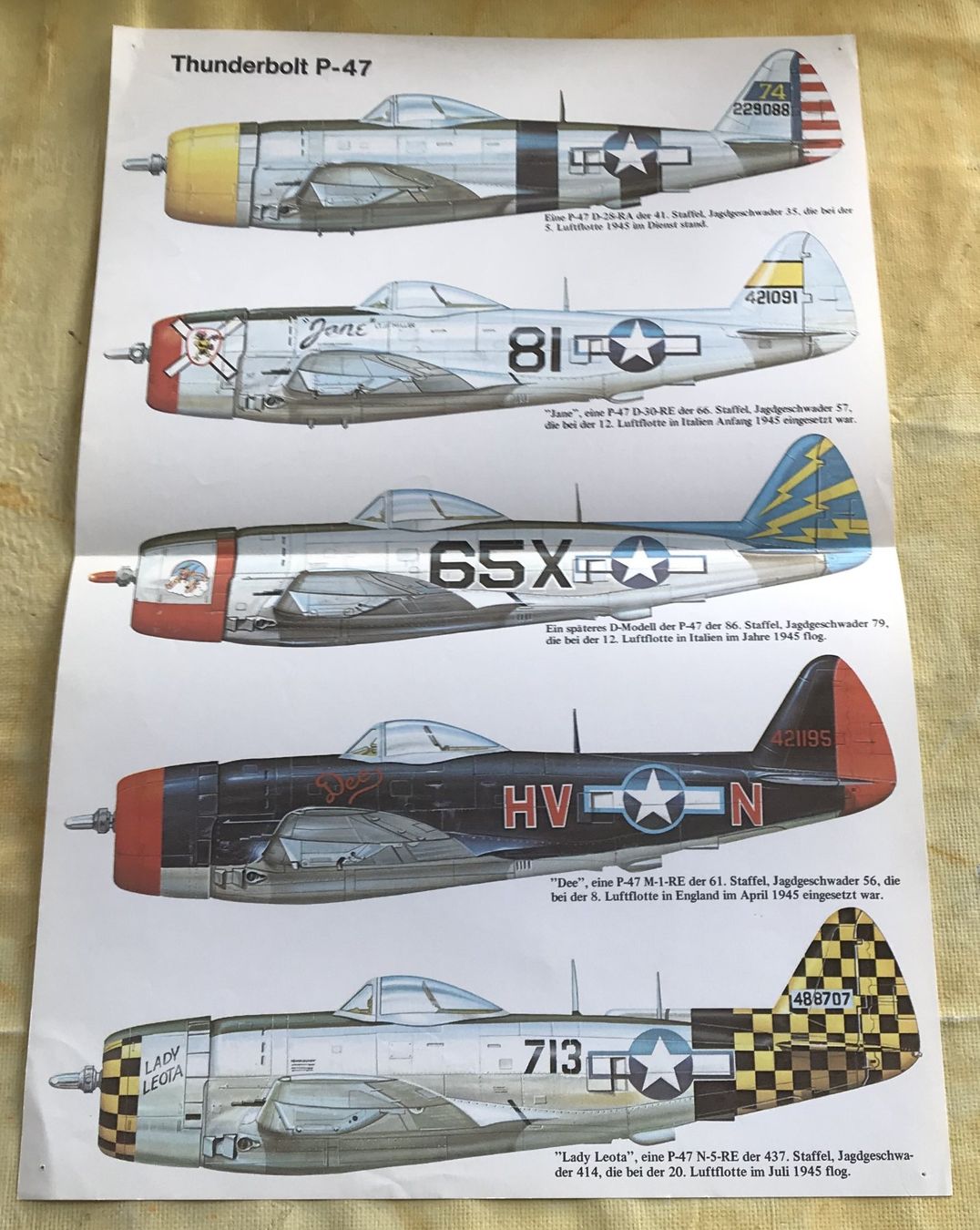 Bücher: THUNDERBOLT P-47 – Gebraucht aus Ostermundigen von Kari1937 2