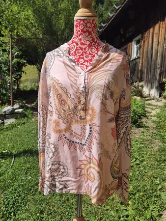 Sa' Sa Damen Bluse Paisley Grösse M/L 100% Viscose
