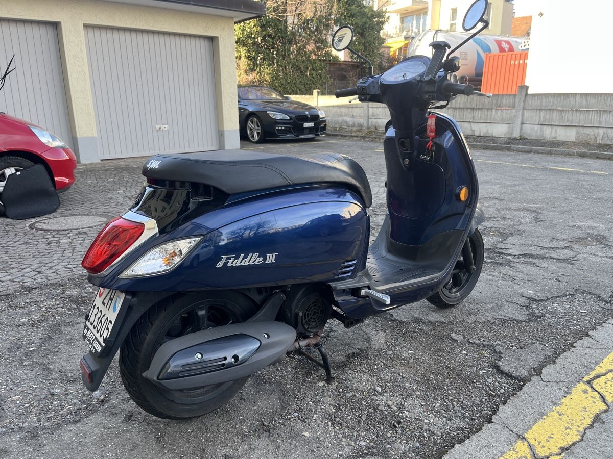 Sym Scooter: 2020 Sym Fiddle III 125cc – Usato da Zürich venduto da joanc97