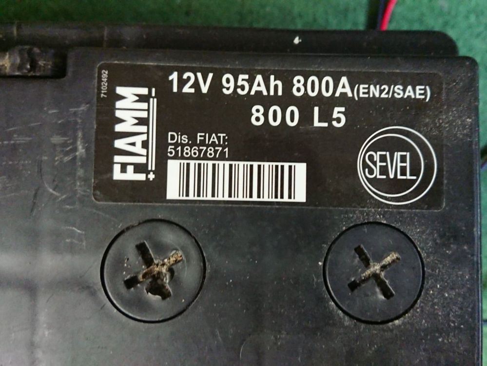 Batterie 12V 95Ah 800A 350x175x195