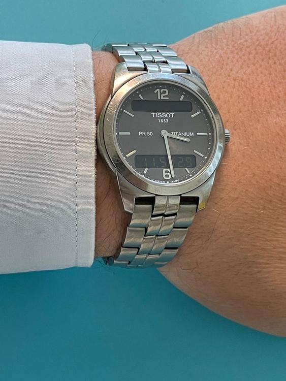 TISSOT PR50 TITANIUM Digital Analog Kaufen auf Ricardo