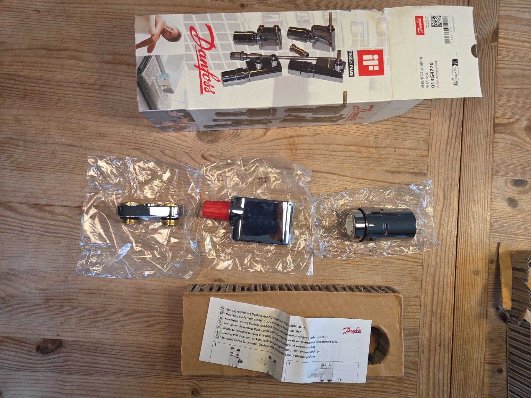 Radiatori: Danfoss - VHX-Duo Armaturen-Set – Nuovo e nell'imballaggio originale da Rombach venduto da ZP_Dario 2